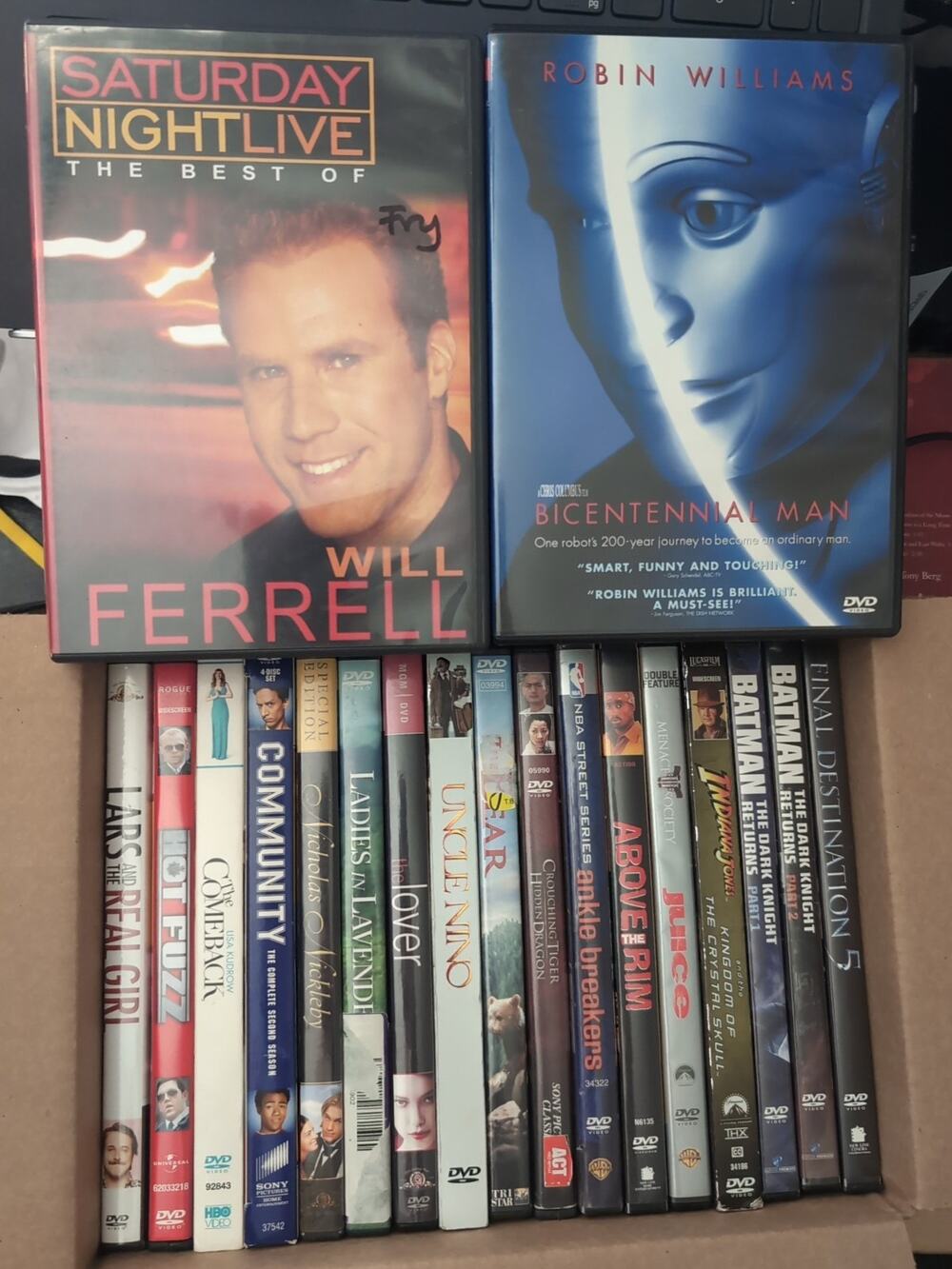 DVD Lot Lars Hot Fuzz Community Comeback TV 2Pac Juice Batman NBA More